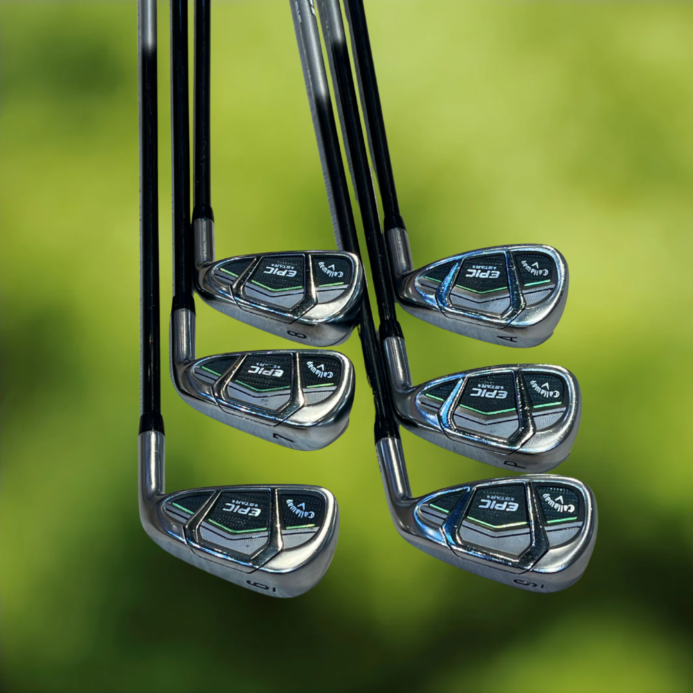 [USED] ชุดเหล็ก Callaway Epic Star (6,7,8,9,Pw,Aw) ก้าน Speeder Evolution Flex R 